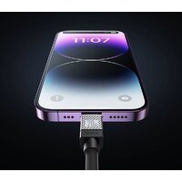Кабель Baseus CoolPlay Series USB Type-C - Lightning (1 м, черный) - Превью изображения №5 — Интернет-магазин Nexton