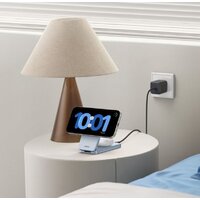 Беспроводное зарядное Ugreen W756 55963 (голубой) - Превью изображения №2 — Интернет-магазин Nexton