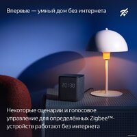 Умная колонка Яндекс Станция Миди (серый) - Превью изображения №6 — Интернет-магазин Nexton