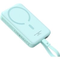 Внешний аккумулятор Baseus Magnetic Fast Charge Power Bank Type-C Edition 30W 10000mAh (мятный) - Превью изображения №5 — Интернет-магазин Nexton
