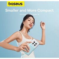 Внешний аккумулятор Baseus Magnetic Fast Charge Power Bank Type-C Edition 30W 10000mAh (мятный) - Превью изображения №17 — Интернет-магазин Nexton