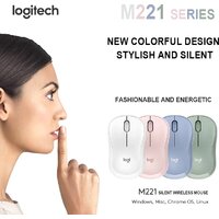 Мышь Logitech M221 (розовый) - Превью изображения №7 — Интернет-магазин Nexton