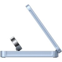 Беспроводное зарядное Ugreen W757 65901 (голубой) - Превью изображения №6 — Интернет-магазин Nexton