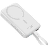 Внешний аккумулятор Baseus Magnetic Fast Charge Power Bank Type-C Edition 30W 10000mAh (белый) - Превью изображения №5 — Интернет-магазин Nexton