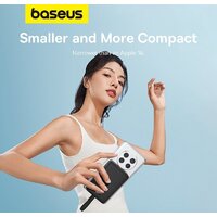 Внешний аккумулятор Baseus Magnetic Fast Charge Power Bank Type-C Edition 30W 10000mAh (черный) - Превью изображения №17 — Интернет-магазин Nexton