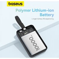 Внешний аккумулятор Baseus Magnetic Fast Charge Power Bank Type-C Edition 30W 10000mAh (черный) - Превью изображения №16 — Интернет-магазин Nexton