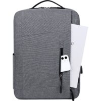 Городской рюкзак Miru Skinny 15.6 MBP-1050 (серый) - Превью изображения №5 — Интернет-магазин Nexton