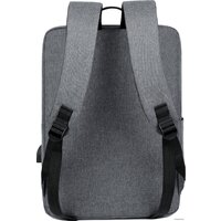 Городской рюкзак Miru Skinny 15.6 MBP-1050 (серый) - Превью изображения №4 — Интернет-магазин Nexton