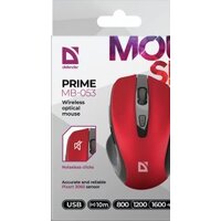 Мышь Defender Prime MB-053 (красный) - Превью изображения №7 — Интернет-магазин Nexton