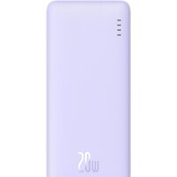 Baseus Airpow Fast Charge Power Bank 20W 10000mAh (сиреневый)