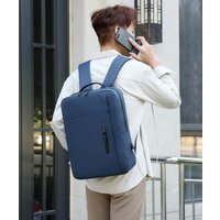 Городской рюкзак Miru Skinny 15.6 MBP-1051 (синий) - Превью изображения №8 — Интернет-магазин Nexton