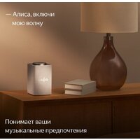 Умная колонка Яндекс Станция Макс (с хабом умного дома Zigbee, бежевый) - Превью изображения №10 — Интернет-магазин Nexton
