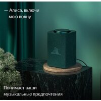 Умная колонка Яндекс Станция Макс (с хабом умного дома Zigbee, зеленый) - Превью изображения №10 — Интернет-магазин Nexton