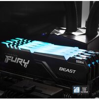Оперативная память Kingston FURY Beast RGB 16ГБ DDR4 3200 МГц KF432C16BB2A/16 - Превью изображения №9 — Интернет-магазин Nexton
