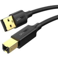 Ugreen US135 USB Type-A - USB Type-B (1 м, черный)