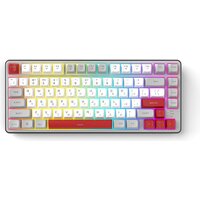 Клавиатура Ritmix RKB-681BL (серый/белый) - Превью изображения №2 — Интернет-магазин Nexton