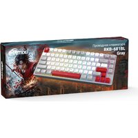 Клавиатура Ritmix RKB-681BL (серый/белый) - Превью изображения №4 — Интернет-магазин Nexton