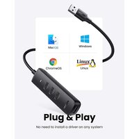 USB-хаб Ugreen CM416 10915 - Превью изображения №3 — Интернет-магазин Nexton