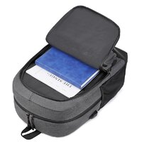 Городской рюкзак Miru Sallerus 15.6 (серый) - Превью изображения №19 — Интернет-магазин Nexton