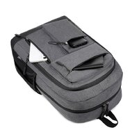 Городской рюкзак Miru Sallerus 15.6 (серый) - Превью изображения №18 — Интернет-магазин Nexton