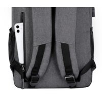 Городской рюкзак Miru Sallerus 15.6 (серый) - Превью изображения №15 — Интернет-магазин Nexton