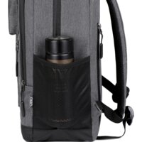 Городской рюкзак Miru Sallerus 15.6 (серый) - Превью изображения №6 — Интернет-магазин Nexton