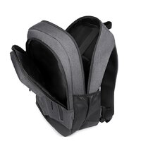 Городской рюкзак Miru Sallerus 15.6 (серый) - Превью изображения №21 — Интернет-магазин Nexton