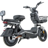 Электроскутер ZeuS Aurora (серебристый) - Превью изображения №4 — Интернет-магазин Nexton