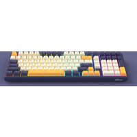 Клавиатура Ritmix RKB-602BL (синий/бежевый) - Превью изображения №3 — Интернет-магазин Nexton