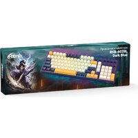 Клавиатура Ritmix RKB-602BL (синий/бежевый) - Превью изображения №4 — Интернет-магазин Nexton