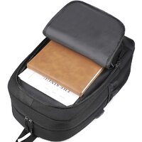 Городской рюкзак Miru Sallerus 15.6 (черный) - Превью изображения №21 — Интернет-магазин Nexton