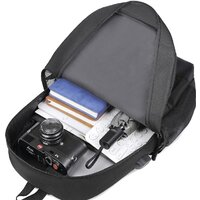 Городской рюкзак Miru Sallerus 15.6 (черный) - Превью изображения №20 — Интернет-магазин Nexton