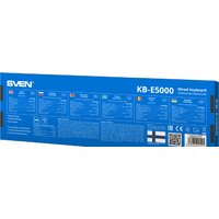 Клавиатура SVEN KB-E5000 - Превью изображения №6 — Интернет-магазин Nexton