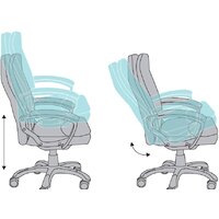Офисное кресло Бюрократ CH-868LT (черный) - Превью изображения №5 — Интернет-магазин Nexton