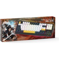 Клавиатура Ritmix RKB-587BL (черный/белый) - Превью изображения №4 — Интернет-магазин Nexton