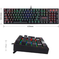 Клавиатура Redragon Mitra (Outemu Blue) - Превью изображения №5 — Интернет-магазин Nexton