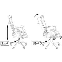 Офисное кресло Бюрократ CH-883 (черный) - Превью изображения №2 — Интернет-магазин Nexton