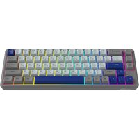 Клавиатура Ritmix RKB-568BL (серый/голубой) - Превью изображения №3 — Интернет-магазин Nexton