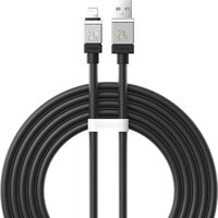 Baseus CoolPlay Series Fast Charging Data Cable 2.4A USB Type-A - Lightning (2 м, черный)
