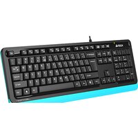 Клавиатура A4Tech Fstyler FKS10 (черный/синий) - Превью изображения №3 — Интернет-магазин Nexton