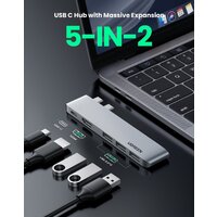 USB-хаб Ugreen CM251 60559 - Превью изображения №2 — Интернет-магазин Nexton