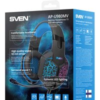 Наушники SVEN AP-U980MV - Превью изображения №7 — Интернет-магазин Nexton