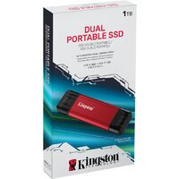 Внешний накопитель Kingston Dual Portable SSD SPSD/1TB - Превью изображения №4 — Интернет-магазин Nexton