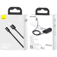 Кабель Baseus USB Type-A - Type-C CATYS-01 (1 м, черный) - Превью изображения №6 — Интернет-магазин Nexton