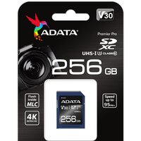 Карта памяти ADATA Premier Pro ASDX256GUI3V30S-R SDXC 256GB - Превью изображения №2 — Интернет-магазин Nexton