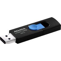 USB Flash ADATA UV320 64GB (черный/голубой) - Превью изображения №2 — Интернет-магазин Nexton