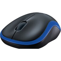 Мышь Logitech M185 (черный/синий) - Превью изображения №3 — Интернет-магазин Nexton