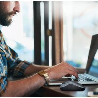 Мышь Logitech M185 (черный/синий) - Превью изображения №5 — Интернет-магазин Nexton