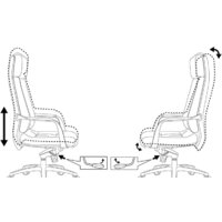 Офисное кресло Бюрократ DAO (белый) - Превью изображения №7 — Интернет-магазин Nexton