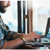 Мышь Logitech M185 (черный/серый) - Превью изображения №5 — Интернет-магазин Nexton